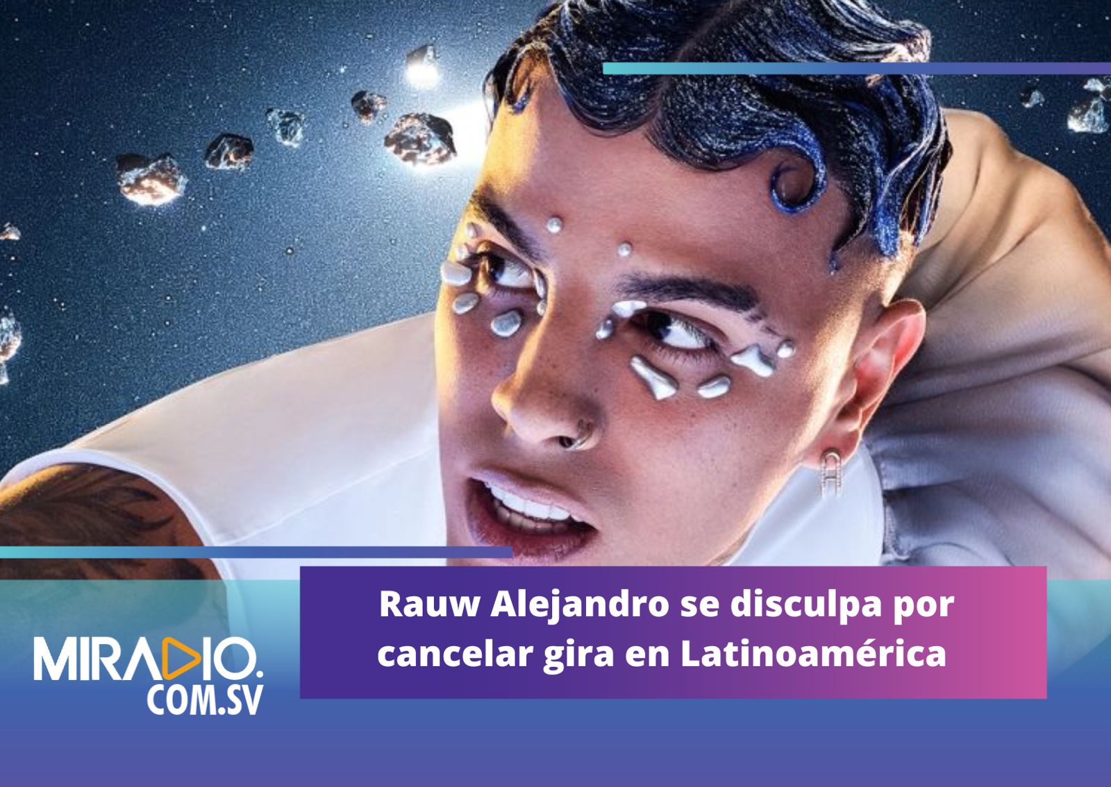 Rauw Alejandro se disculpa por cancelar gira en Latinoamérica